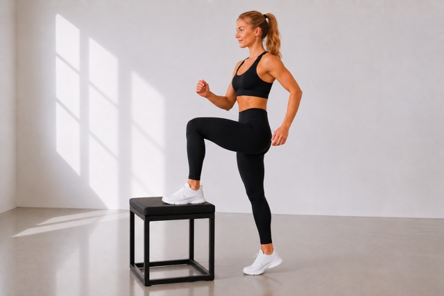 Step-Up on Chair